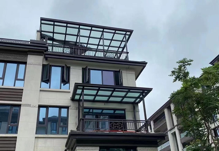 铝合金露台棚